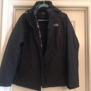 North Face TriClimate women’s Large. Blk/multi